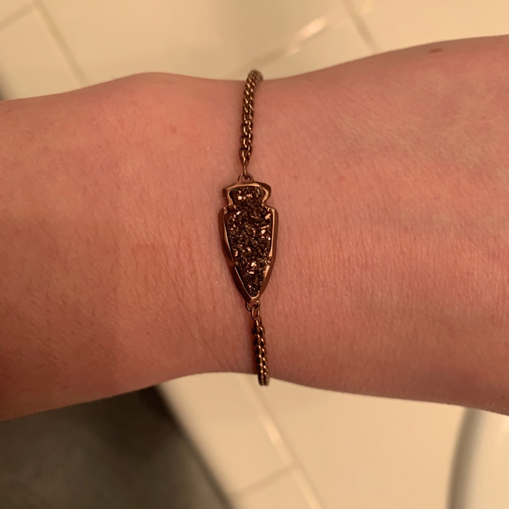 Bronze druzy Kendra Scott bracelet